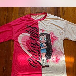 WOMENS BRATZ SHORT SLEEVE TEE IN SIZE LARGE